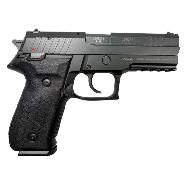 Arex Zero 1S Handgun 9mm Luger 17rd Magazines(2) 4.25" Barrel Black by Global Ordnance