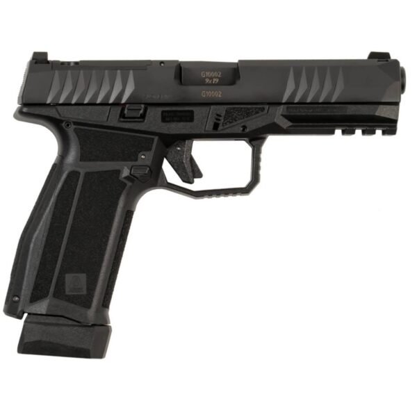 Arex Delta Gen 2 L OR Handgun 9mm Luger 17(1)&19(1)rd Magazines 4.5" Barrel Black by Global Ordnance