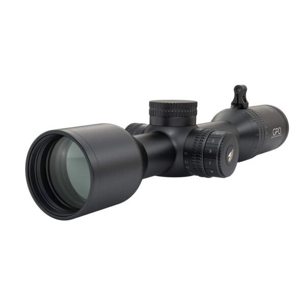 GPO SPECTRA 1.6-13x44i Compact Rifle Scope 30mm G4i illum 1cm (.36'') Clicks by German Precision Optics