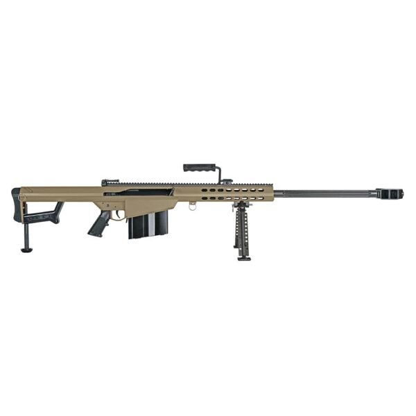 Barrett Model 82A1 Compliant Rifle .416 Barrett 10rd Magazine(1) 29" Fluted Barrel w/Bipod FDE Finish by Barrett Firearms