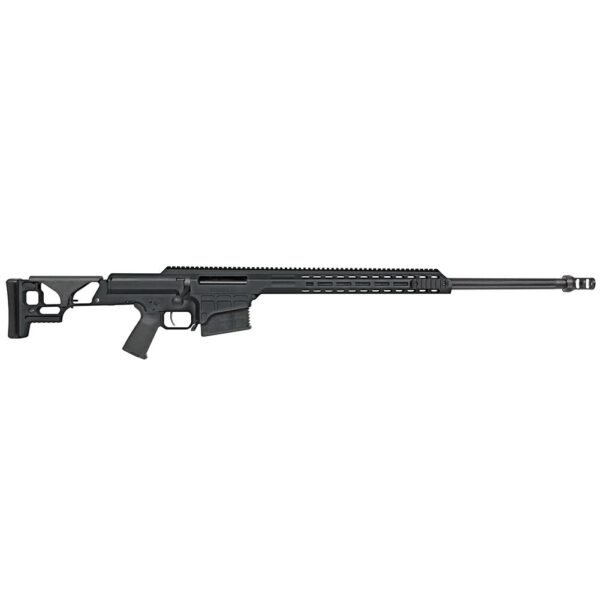 Barrett SMR MRAD Fixed Stock Rifle .300 Norma Magnum 10rd Magazine(1) 26'' Fluted Barrel Black Finish by Barrett Firearms