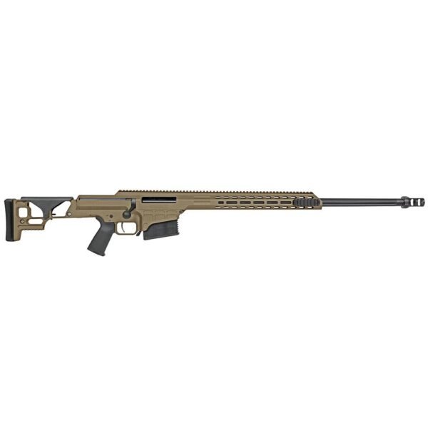 Barrett SMR MRAD Fixed Stock Rifle .300 Norma Magnum 10rd Magazine(1) 26'' Fluted Barrel FDE Finish by Barrett Firearms