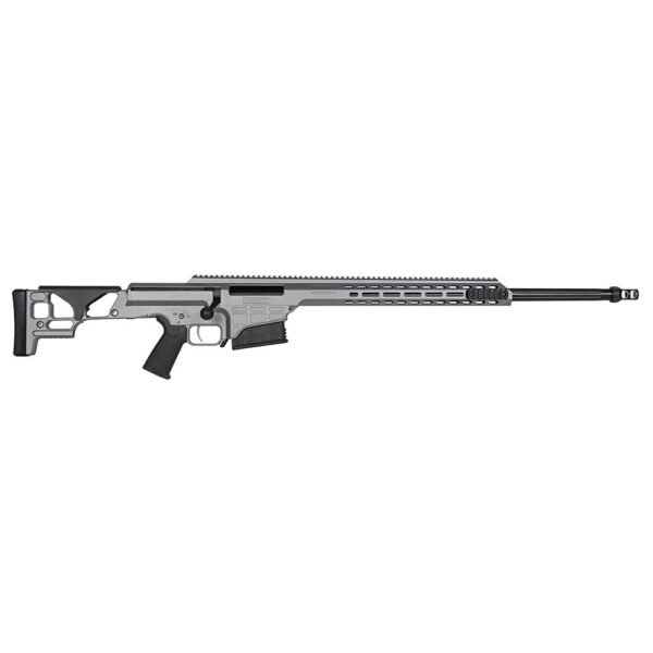 Barrett SMR MRAD Fixed Stock Rifle .308 Win 10rd Magazine(1) 24' Fluted Barrel Tungsten Grey Finish by Barrett Firearms