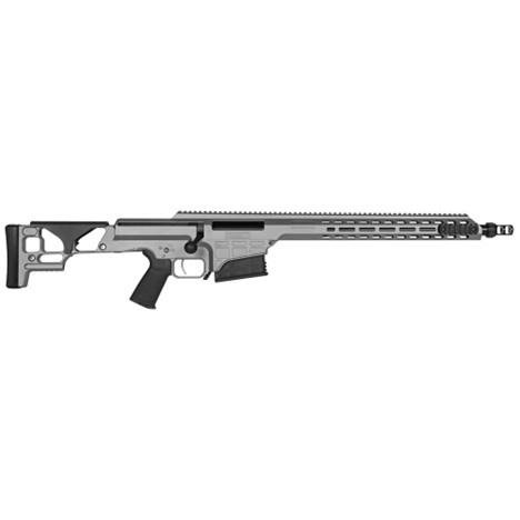 Barrett SMR MRAD Fixed Stock Rifle .308 Win 10rd Magazine(1) 17' Fluted Barrel Tungsten Grey Finish by Barrett Firearms