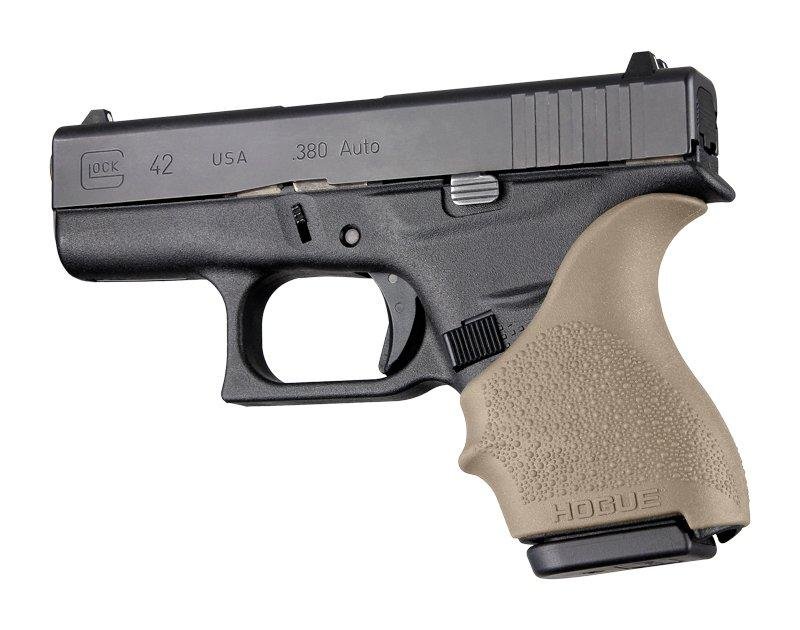 HandAll Beaver Tail Grip Sleeve Glock 42 43 Flat Dark Earth by Hogue
