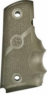 RUBBER OFFICER'S OD GREEN W/FG by Hogue