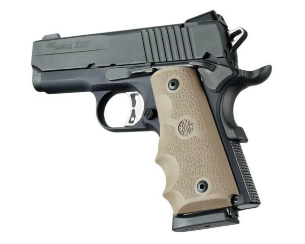 RUBBER OFFICER'S Flat Dark Earth W/FG by Hogue