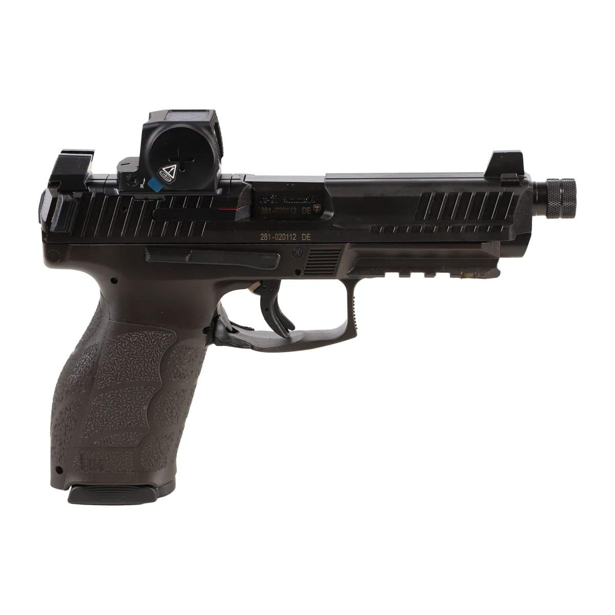 H&K VP9A1 F Tactical w/Vortex Defender CCW Handgun 9mm Luger 17rd(1) & 20rd(1) Magazines 5.1" Barrel by Heckler & Koch / H&K