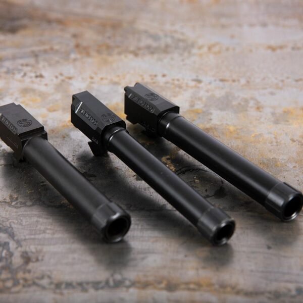SilencerCo Threaded Barrel for Glock 17 Gen 1-4 9mm Luger 1/2x28 Black by Silencer Co