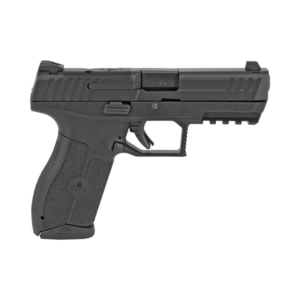 IWI MASADA Pistol 9mm Luger 10/rd Magazines (2) 4.1" Barrel Black 3-Dot Sight Optics Ready by IWI - Israel Weapon Industries