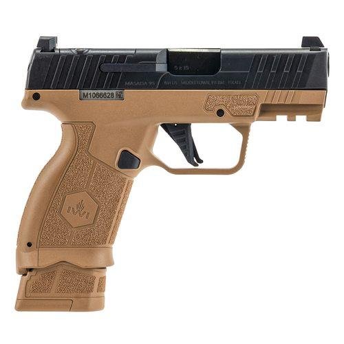 IWI Masada Slim Elite Handgun 9mm Luger 13rd (1) & 17rd (1) Magazines 3.4" Barrel Coyote Brown by IWI - Israel Weapon…