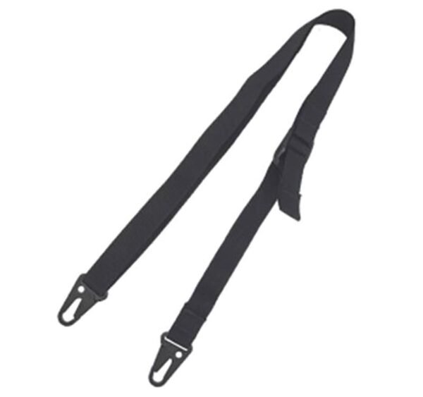 TacShield Sport Ridge 2 Point Rifle Sling 1" Wide HK Snap Hooks Black by Military Products