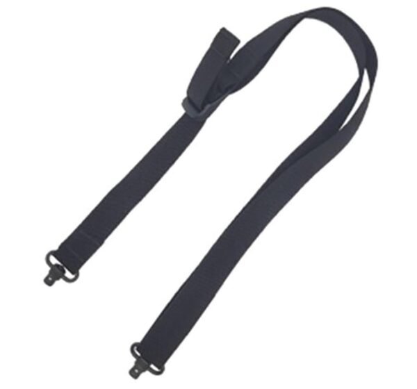 TacShield Sport Ridge 2 Point Rifle Sling 1" Wide QD Swivels Black by Military Products