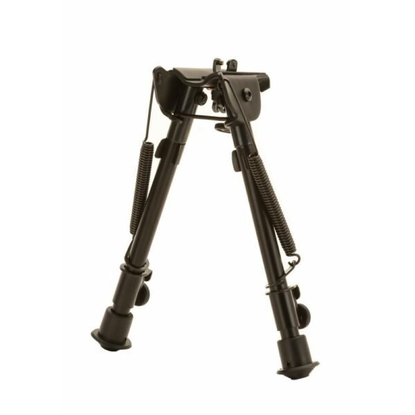 TacShield Heavy Duty Bi-pod Adjustable 9"-13" Matte Black by Military Products