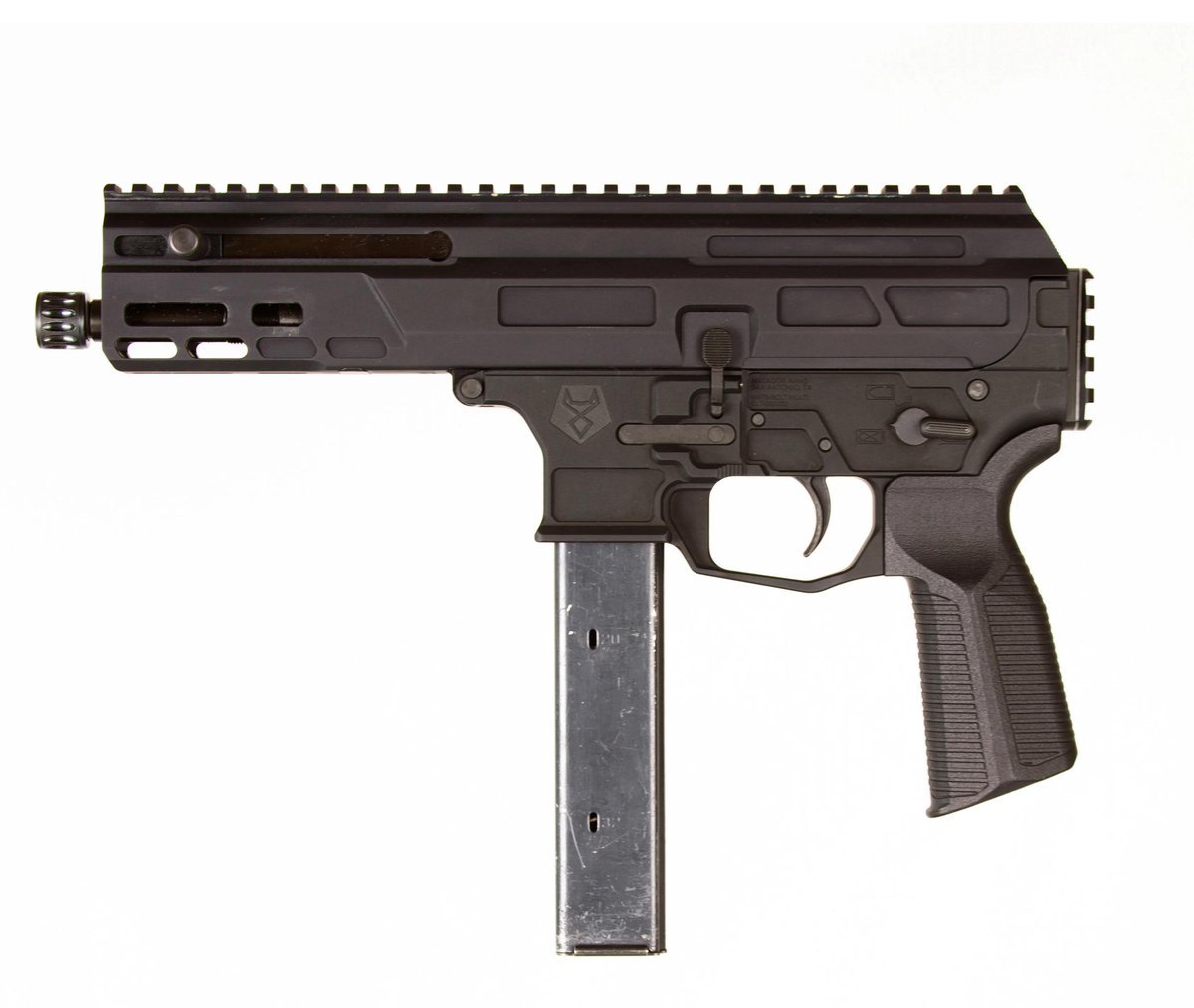 Matador Arms MAT9-K Roller Pistol 9mm Luger 32rd Magazine 5.5 Barrel Colt Magazine Compatible Black by 10 Ring Marketing /…