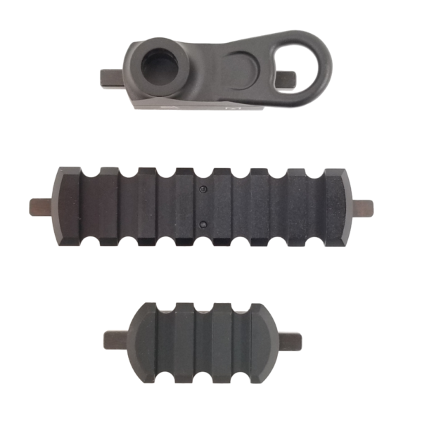 Sylvan Arms 3 Piece Rail Combo Pack Picatinny Rail and Sling Connect 3/ct by 10 Ring Marketing / WRJ