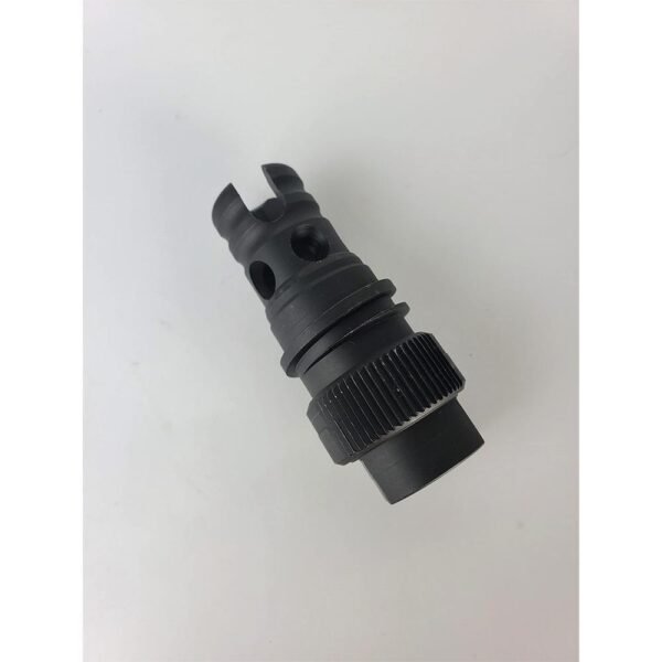 Sylvan Arms SAQD Muzzle Device .30 cal 5/8x24 Black Compatible With Warthog Suppressor by 10 Ring Marketing / WRJ