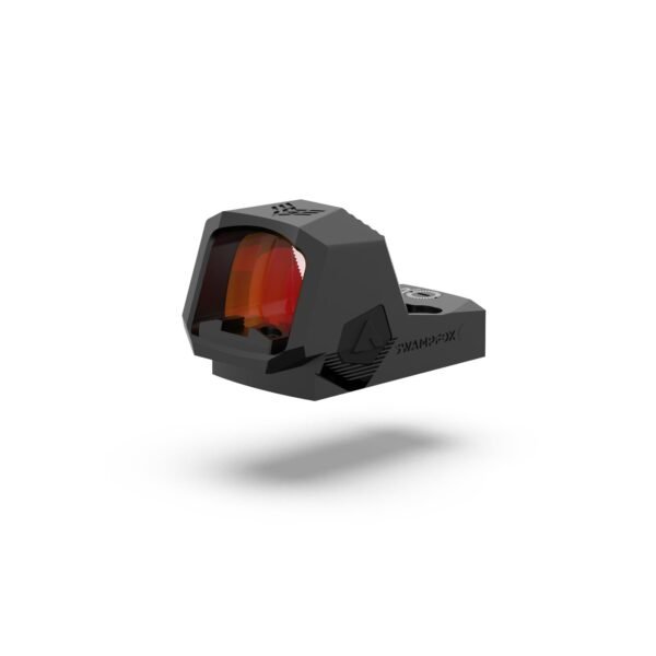 Swampfox Optics Sentinel II 1x20 Micro Red Dot 3 MOA - Standard Blackout Rear / Shake N' Wake by 10 Ring Marketing / WRJ