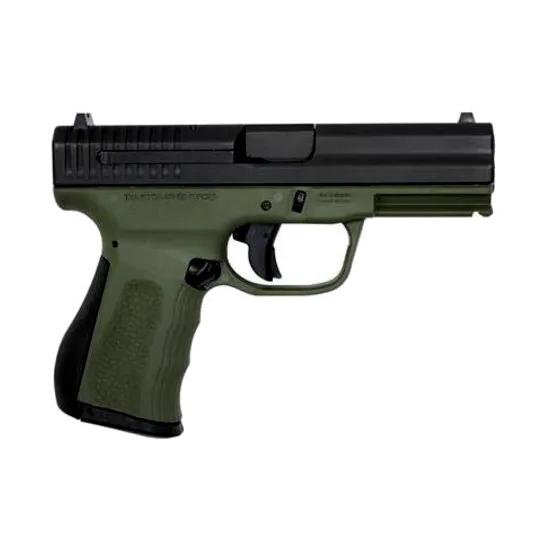 FMK 9C1 G2 Handgun 9mm Luger 14rd Magazines (1) 3.87" Barrel OD Green Frame by FMK Firearms
