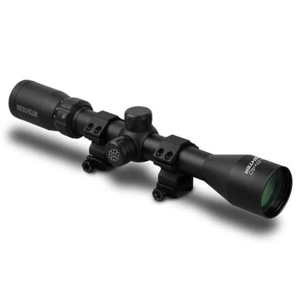 Konus Fighter Rifle Scope 3-9x40 1.18" 30/30 Black with Rings