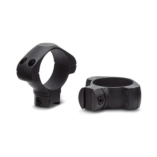 Konus 2-Piece Steel Riflescope Rings for Airguns & .22 Rails 30mm Medium Black