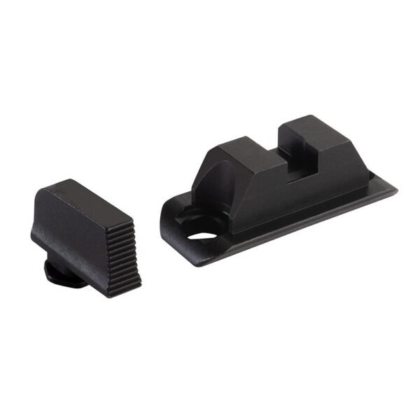 Ameriglo Optic Compatible Sight Set for Glock Gen 5 A-Cut .240" Front Black