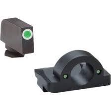 Green Tritium Outline White for Glock Gen 5 17-19-19X-26-45 by Ameriglo