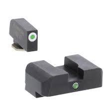 GreenTritium Outline LimeGreenLumi/Green Single Dot for Glock Gen5 by Ameriglo