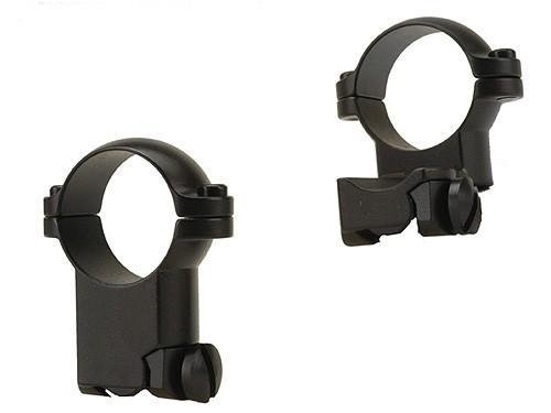 Leupold 2-Piece Extension Ringmounts - Ruger M77 1" High Matte Black - Ruger M77 1" Super High Matte Black