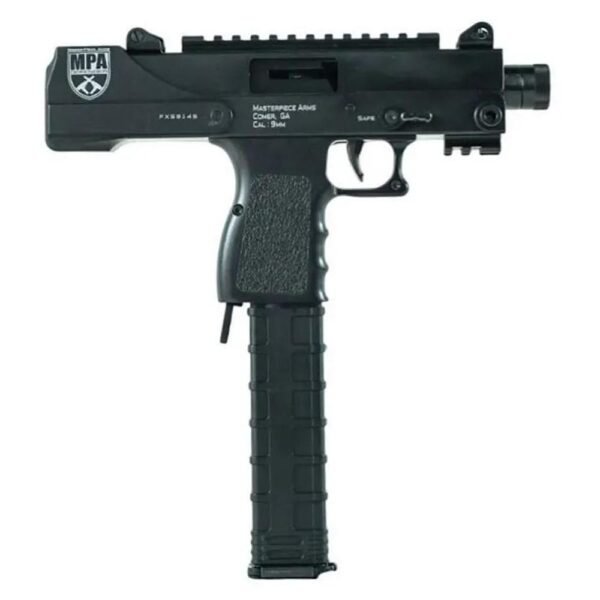 MPA DEFENDER 9mm side cocker w/scope mount blk by MasterPiece Arms