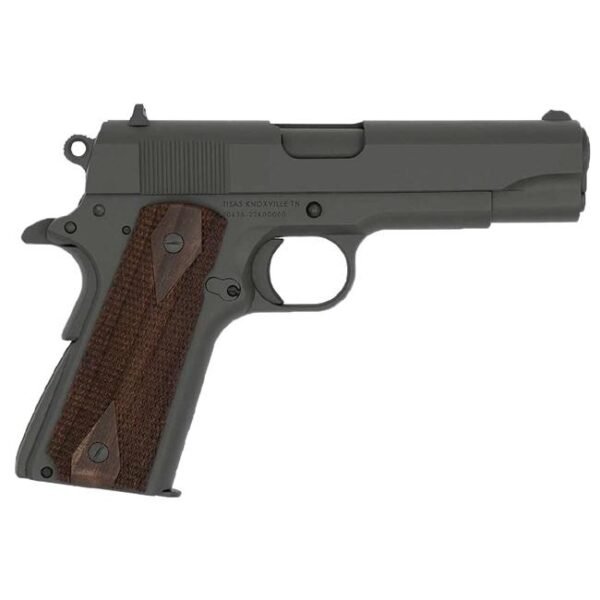Tisas 1911 A1 Tank Commander Pistol .45 ACP 7rd Magazines(2) 4.25'' Barrel GI Parkerized Finish by Tisas Arms Corp