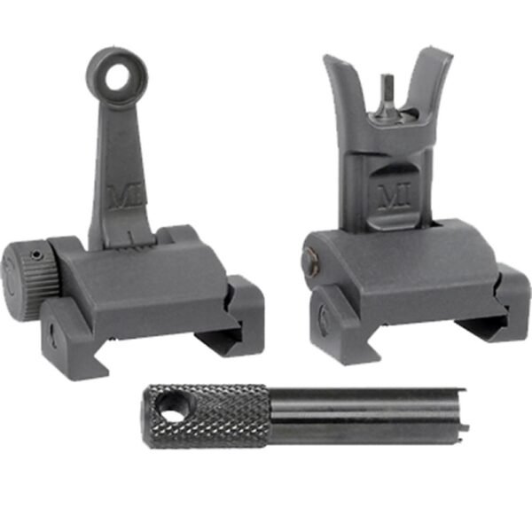 Midwest Combat Rifle Sight Set Front & Rear by Midwest Industries