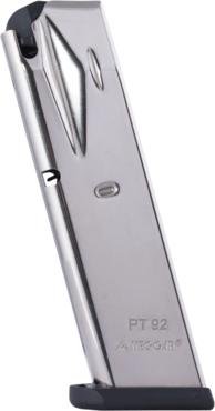 Mec-Gar Handgun Magazine Taurus PT92/99 HT Nickel 10/rd