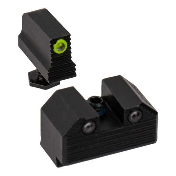 Optics Ready Stealth Night Sight Set Yellow Front Black Rear MOS Models 43x by Night Fision