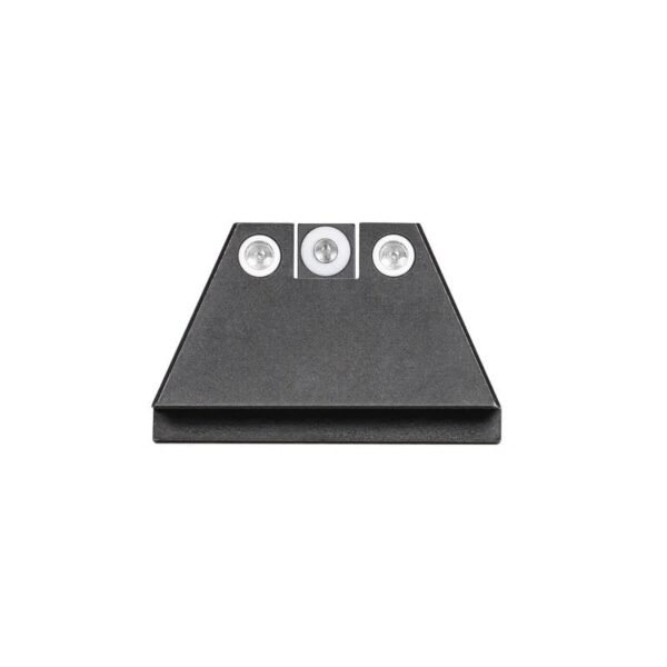 Night Fision Suppressor Height Night Sight Set White Front White Back for Glock