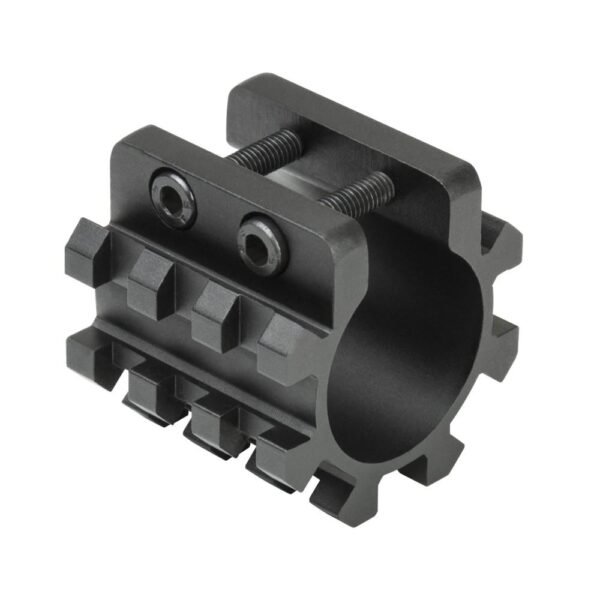 NcStar 12 ga Shotgun Tri-Rail Weaver Style Mount for 1" Mag Tube