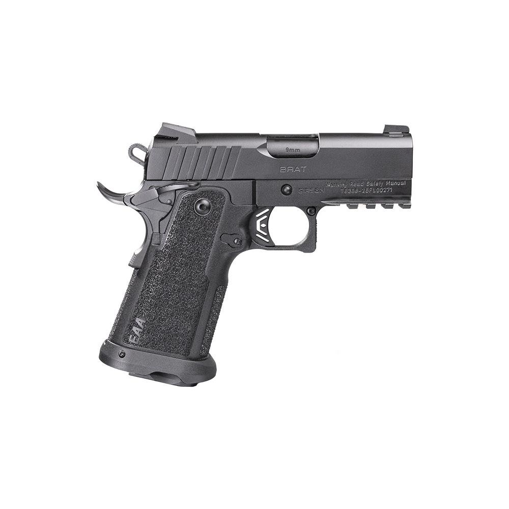 EAA Girsan Witness2311 Brat Handgun 9mm Luger 17rd Magazine 3.4" Barrel Black by European American Armory / EAA Corp