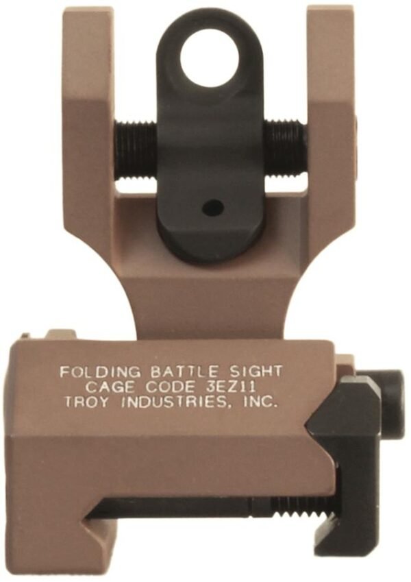Troy Rear Folding BattleSight FDE by Troy Industries