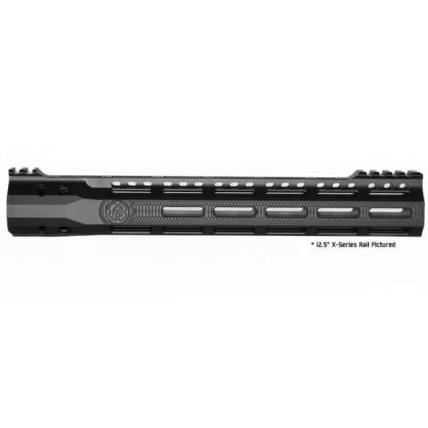 Troy Battlerail X-Series Low Profile Ultra-Light M-LOK BattleRail Handguard 15.125" Black by Troy Industries