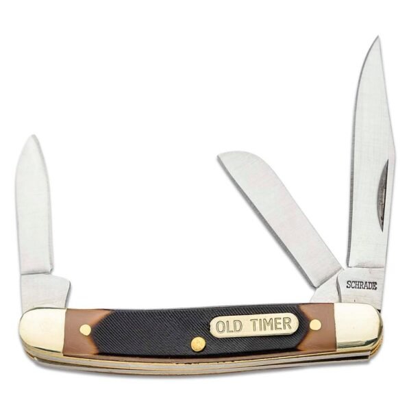Old Timer 2 3/4" Junior 3 Blade Folding Knife by Battenfeld
