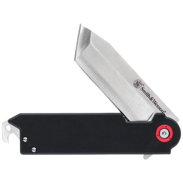 Smith & Wesson Big Benji Folding Knife 3-1/2" Clip Point Blade Black by Battenfeld