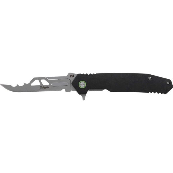 Schrade Stryche Enrage 6 Knife 2-1/5" Replaceable Blade Black by Battenfeld
