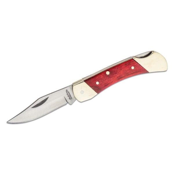 Schrade Uncle Henry Brown Bear Folding Knife 2-1/4" Clip Point Blade Wood by Battenfeld