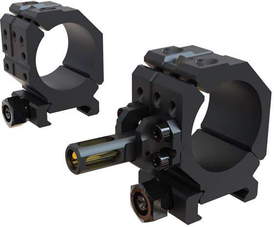 Wheeler Pic Rail Scope Rings 30mm Medium by AOB
