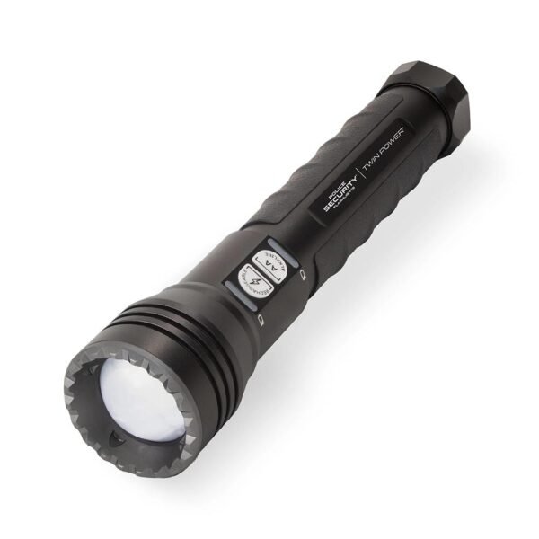 Police Security Flashlights Long Throw LED Flashlight 1000 Lumens Black by LB Marketing