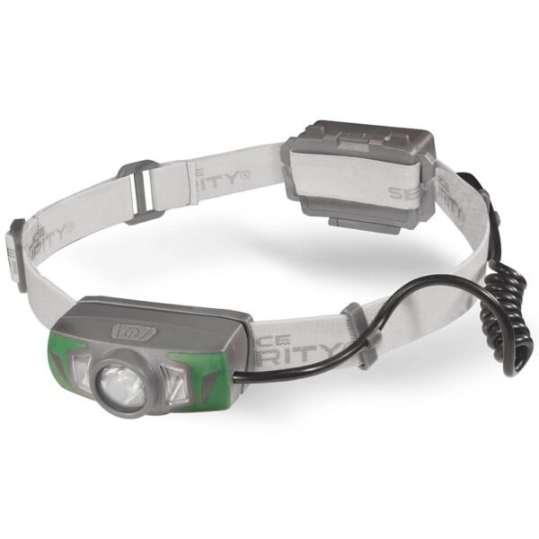 Police Security Flashlights Twin Power LED Headlamp 550 Lumens White Grey by LB Marketing