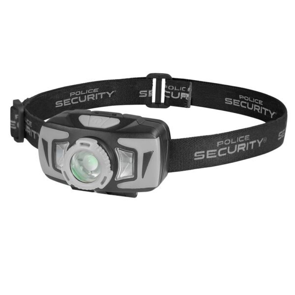 Police Security Flashlights Ryder Headlamp 500 Lumens Black by LB Marketing