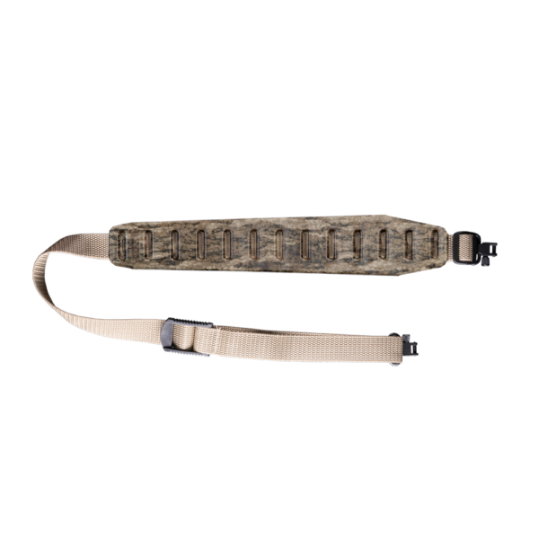 Quake Claw 2.0 Rifle Sling Mossy Oak Bottomland by Blackpowder Products Inc-Quake