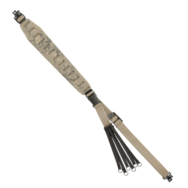 Quake Claw 2.0 Game Hauler Rifle Sling Sand Camo by Blackpowder Products Inc-Quake