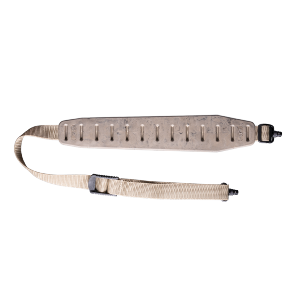 Quake Claw 2.0 Flush Cup Rifle Sling Sand Camo by Blackpowder Products Inc-Quake